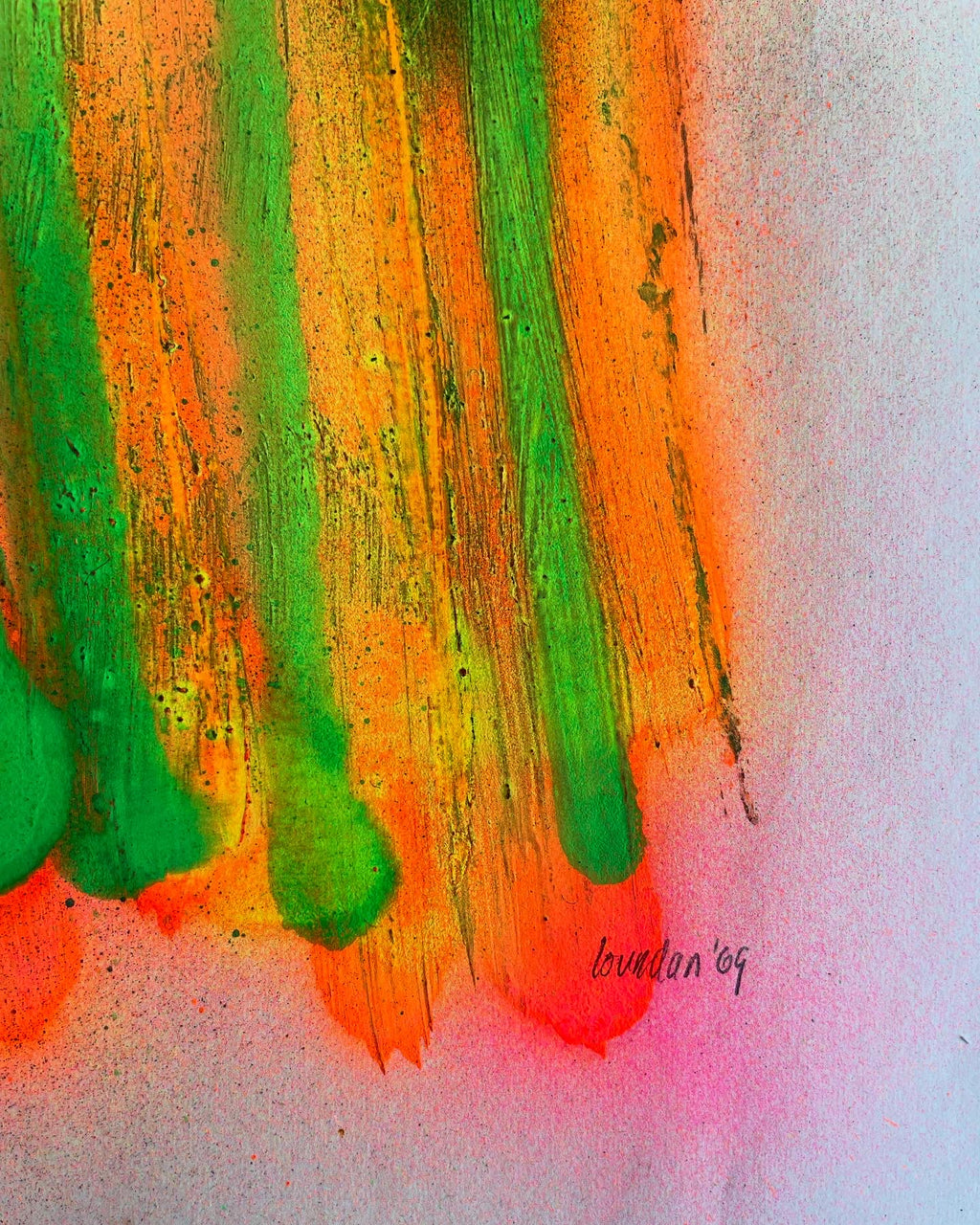 Hand-painted work / Lordan