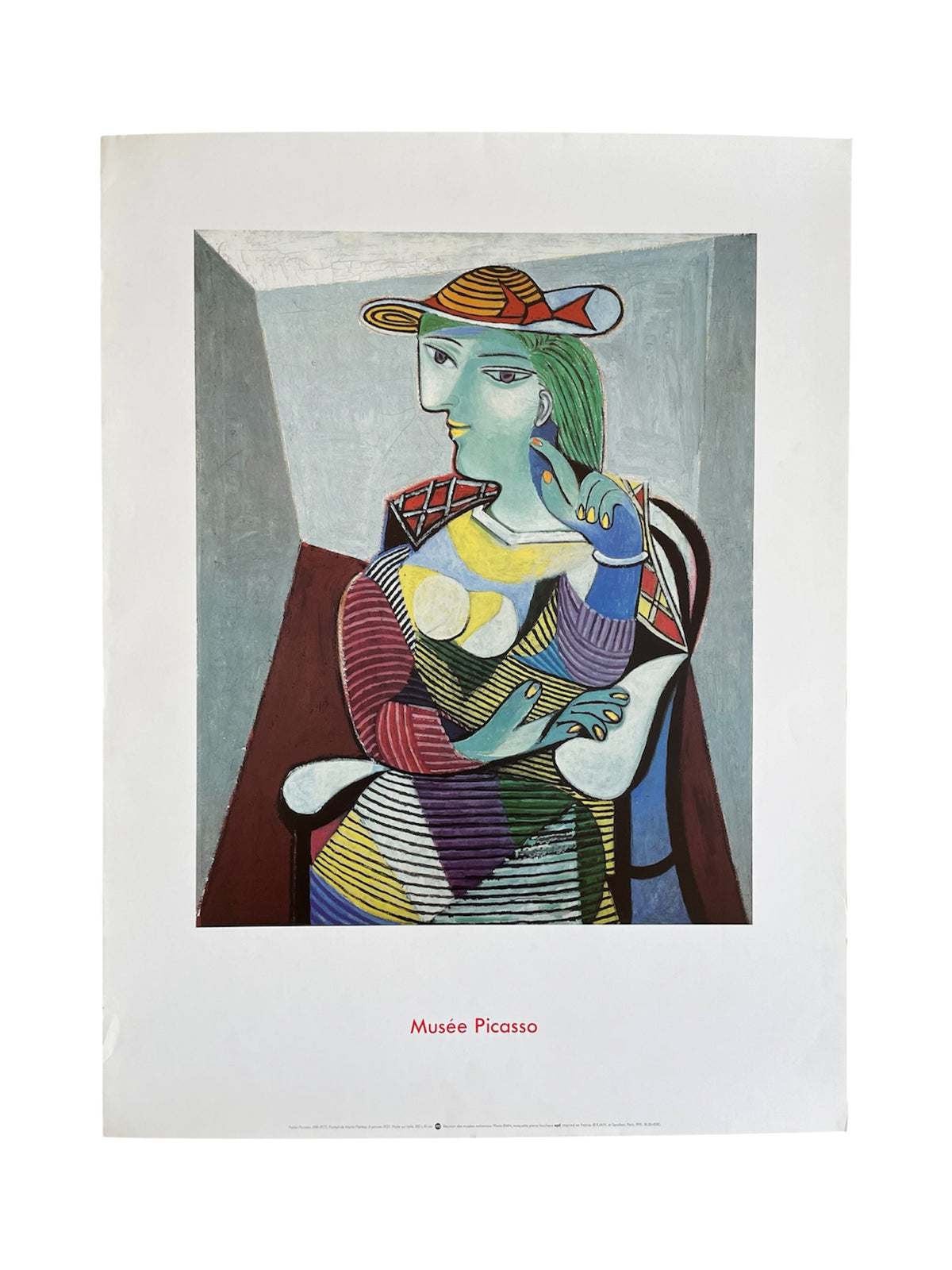 Seated Woman / Pablo Picasso