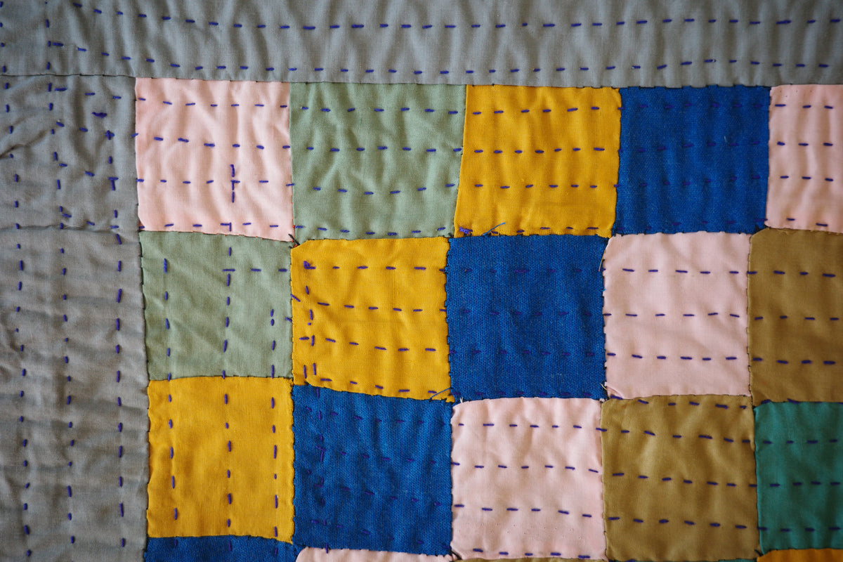 Hand-stitched Ralli Quilt #101