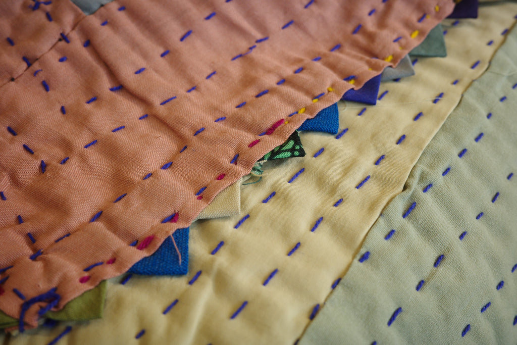 Hand-stitched Ralli Quilt #101