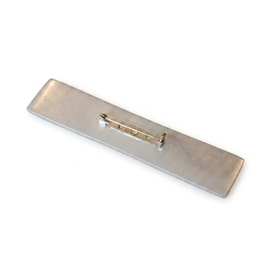 Aluminum Brooch