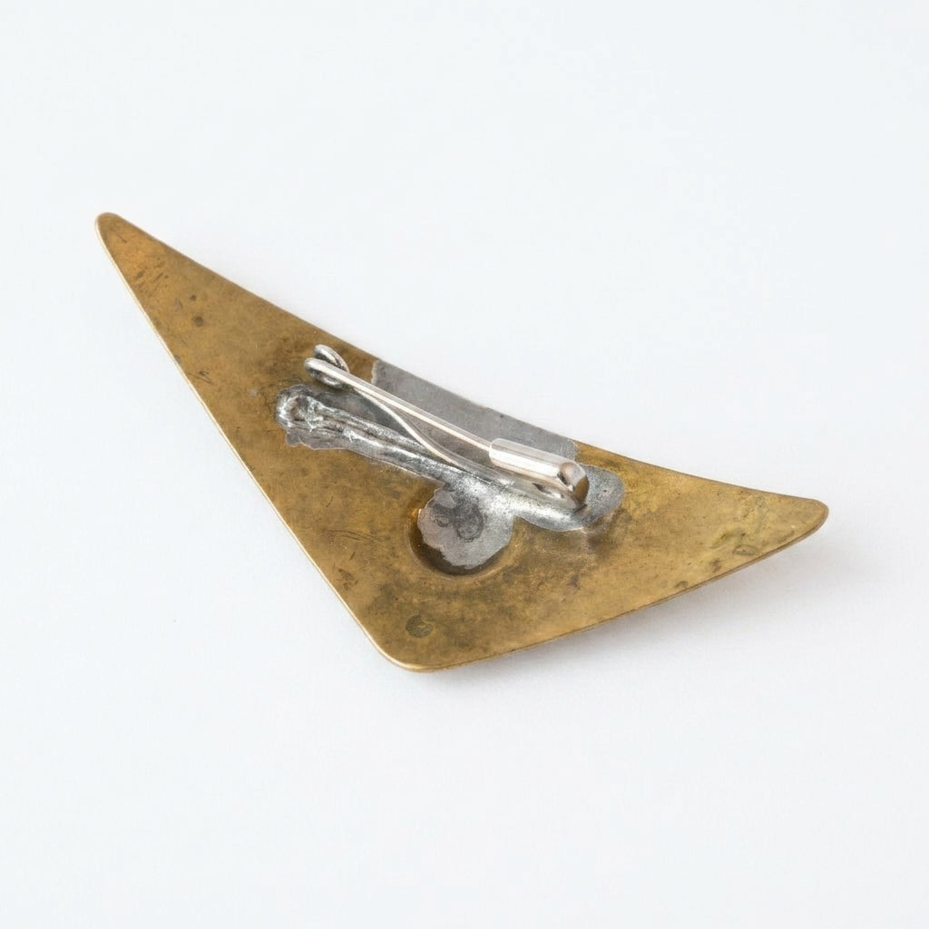 Brass Brooch