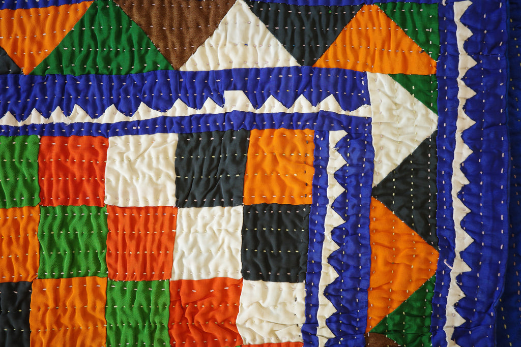 Hand-stitched Ralli Quilt #103