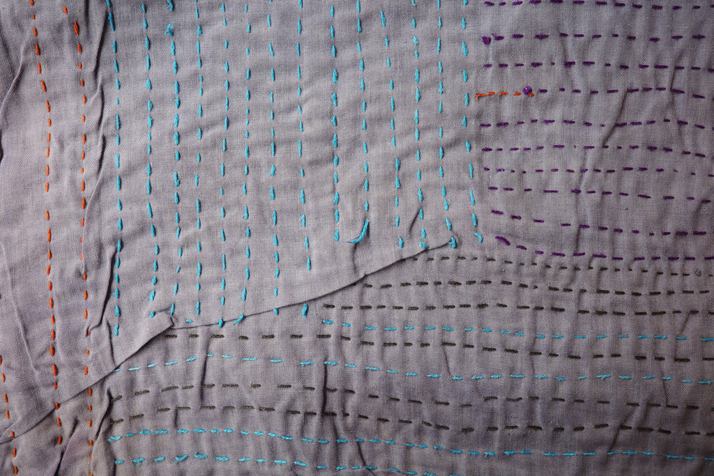 Hand-stitched Ralli Quilt #104