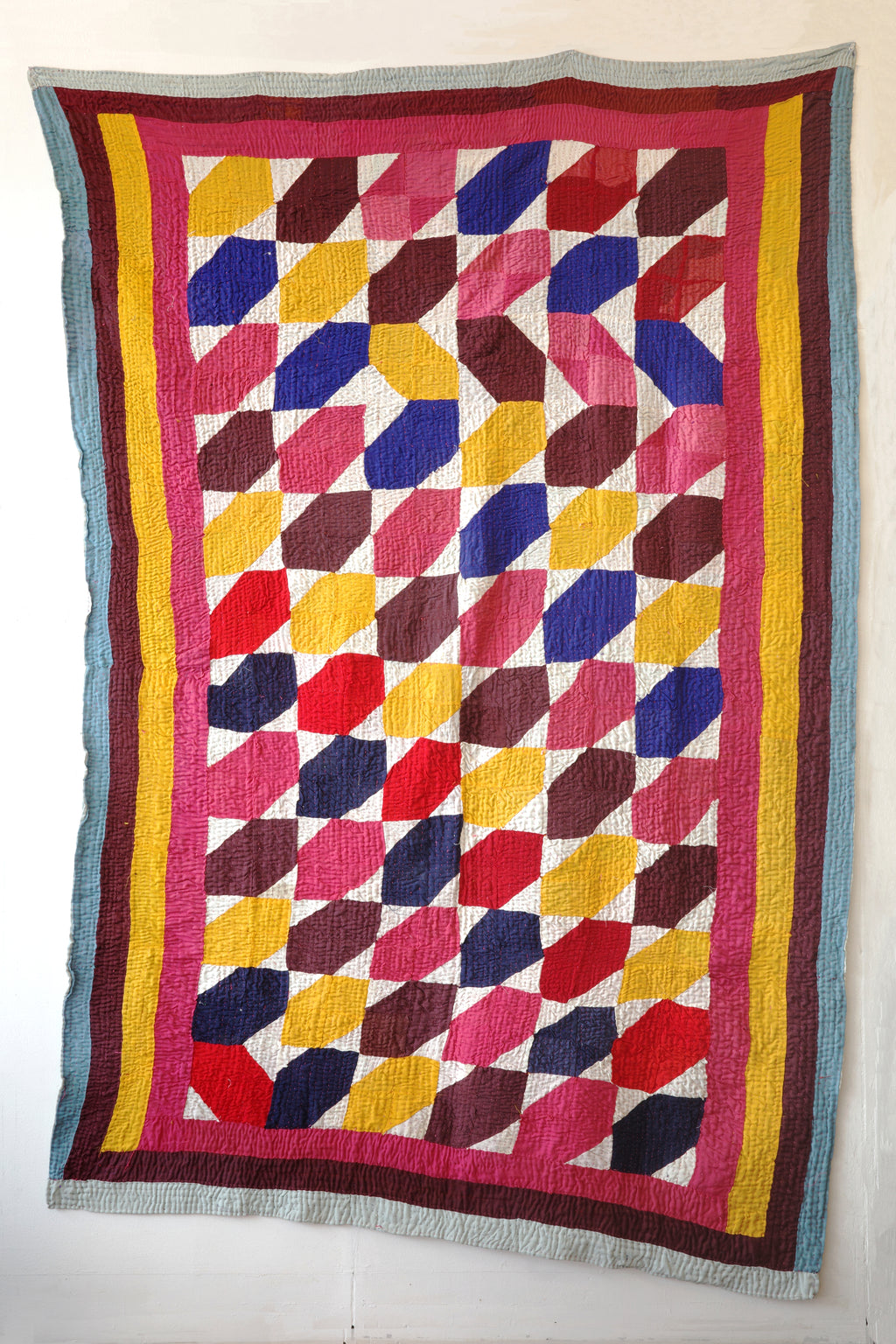 Hand-stitched Ralli Quilt #105