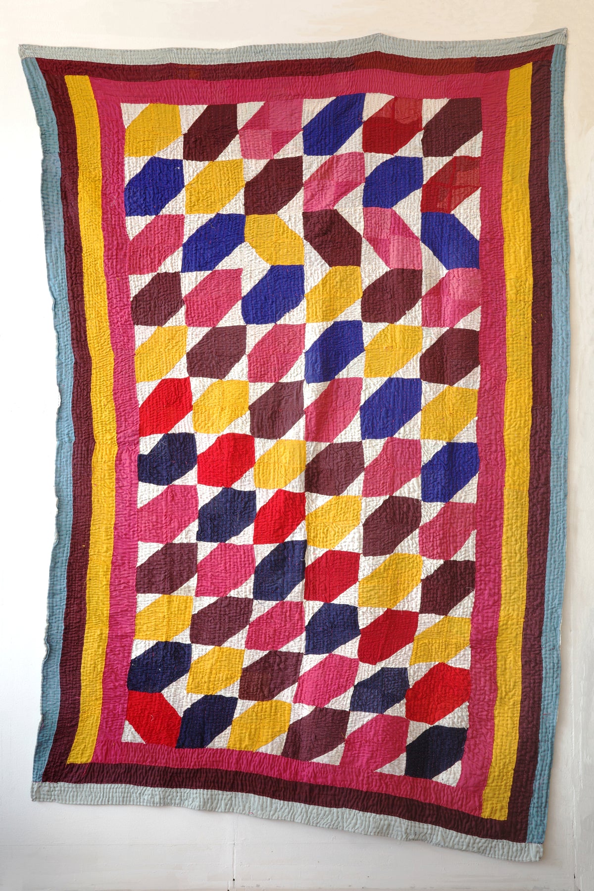 Hand-stitched Ralli Quilt #105
