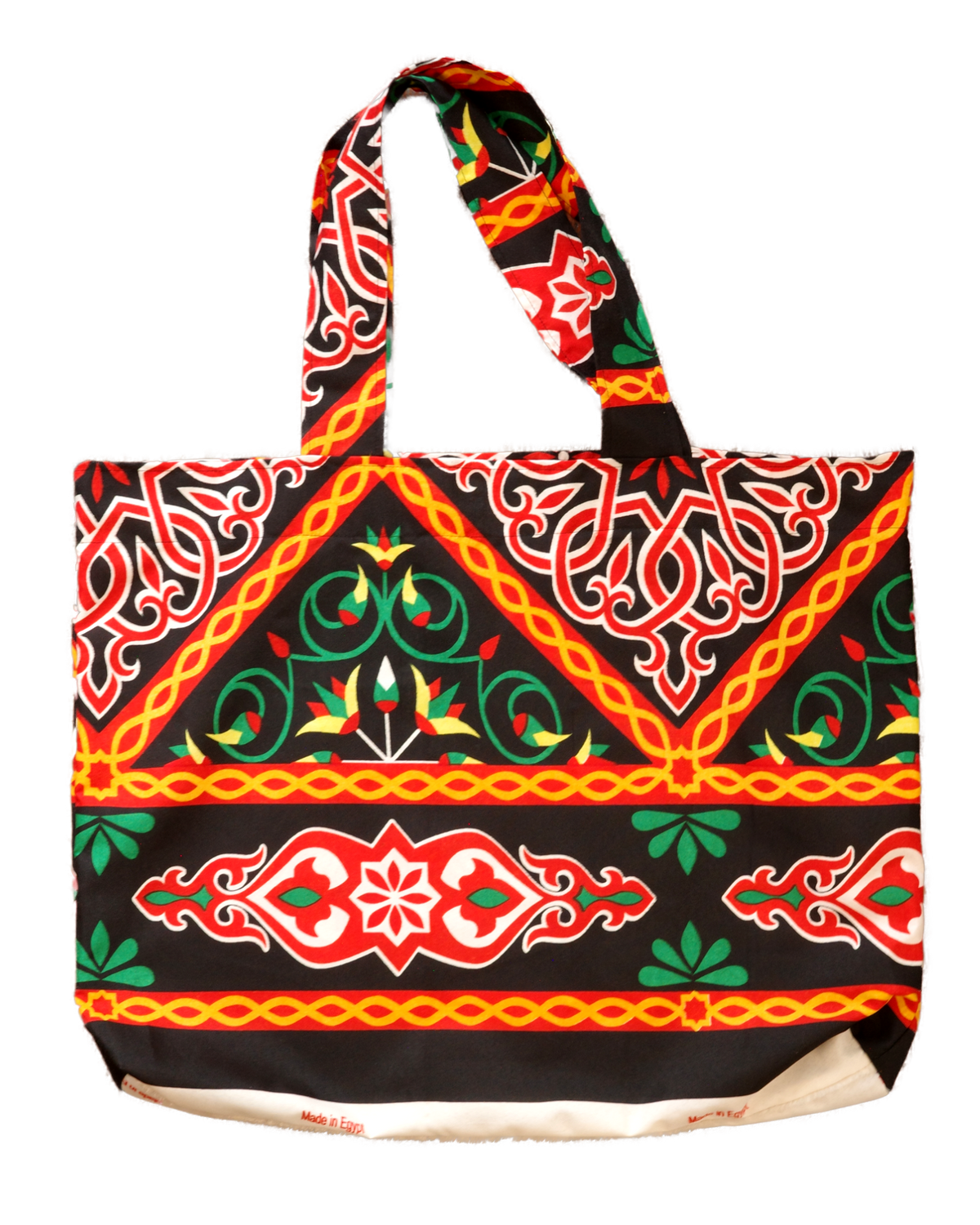 Handmade Egyptian Cotton Tote Bag - J