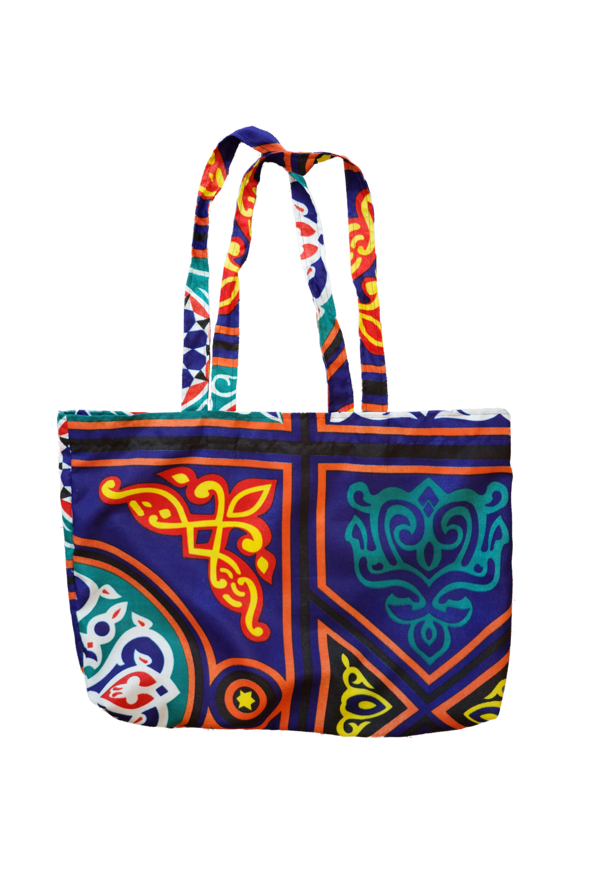 Handmade Egyptian Cotton Tote Bag - H