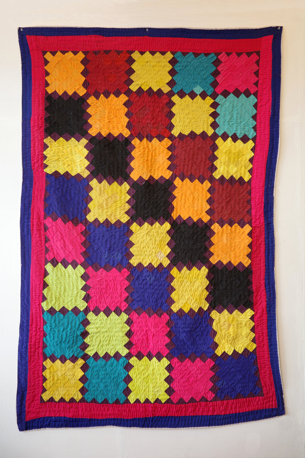 Hand-stitched Ralli Quilt #107