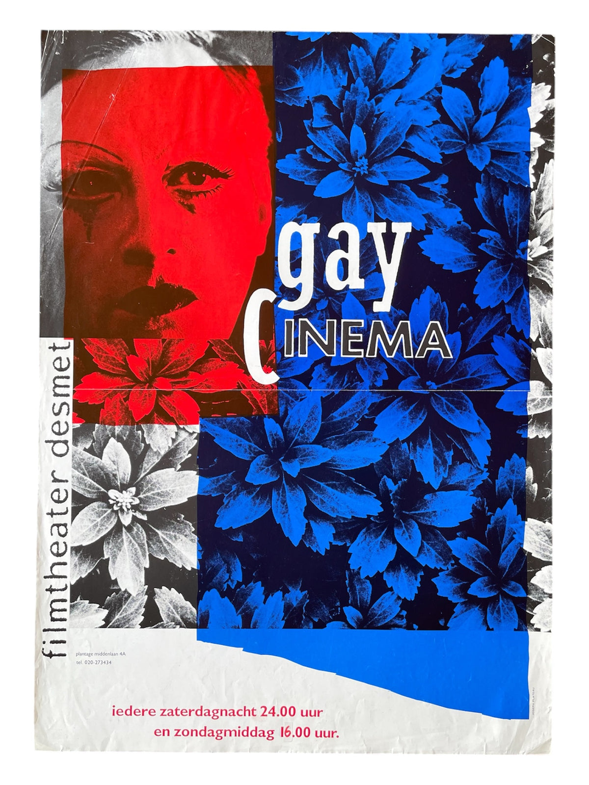 gay CINEMA Film theater desmet × Gay Krant Program D