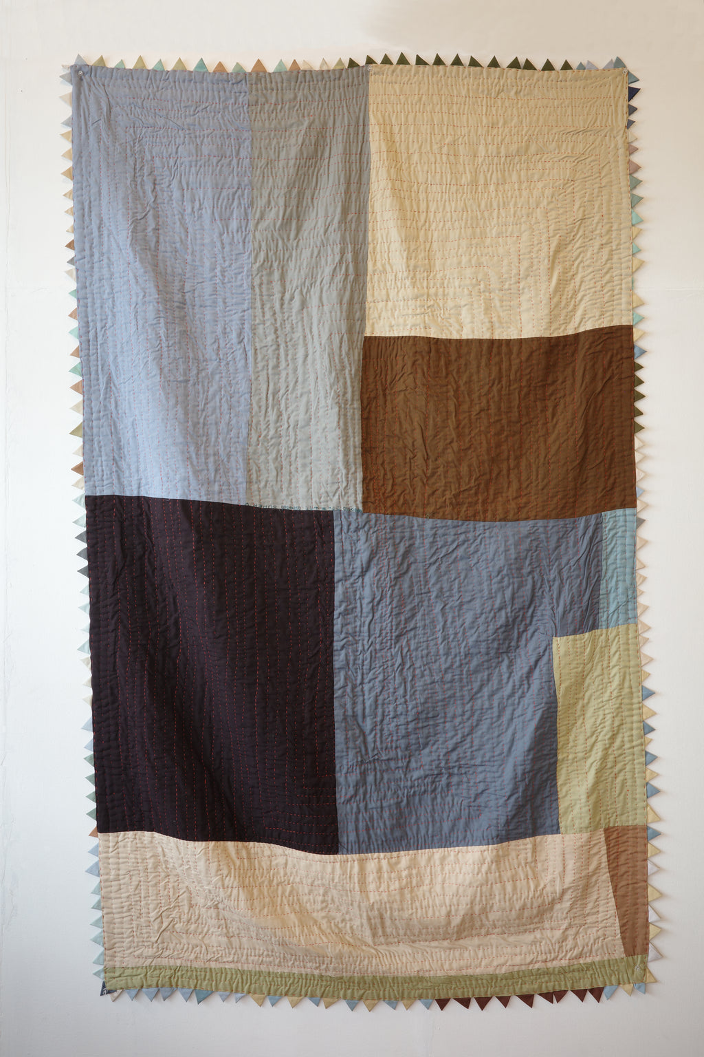 Hand-stitched Ralli Quilt #108