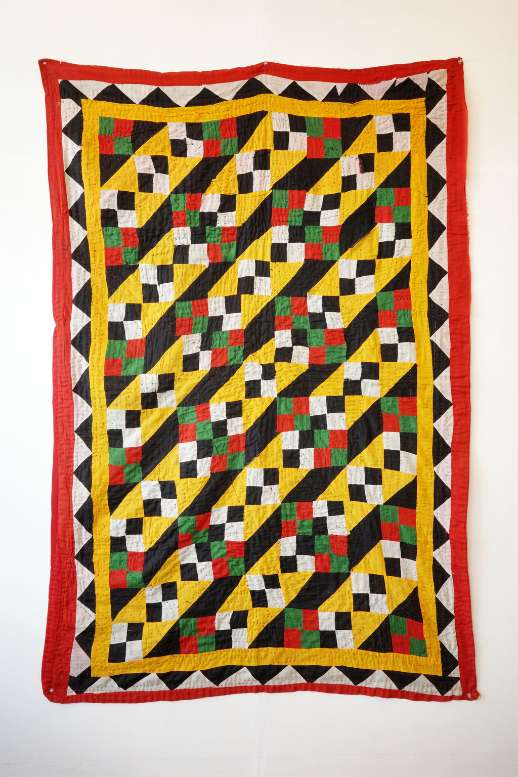 Hand-stitched Ralli Quilt #109