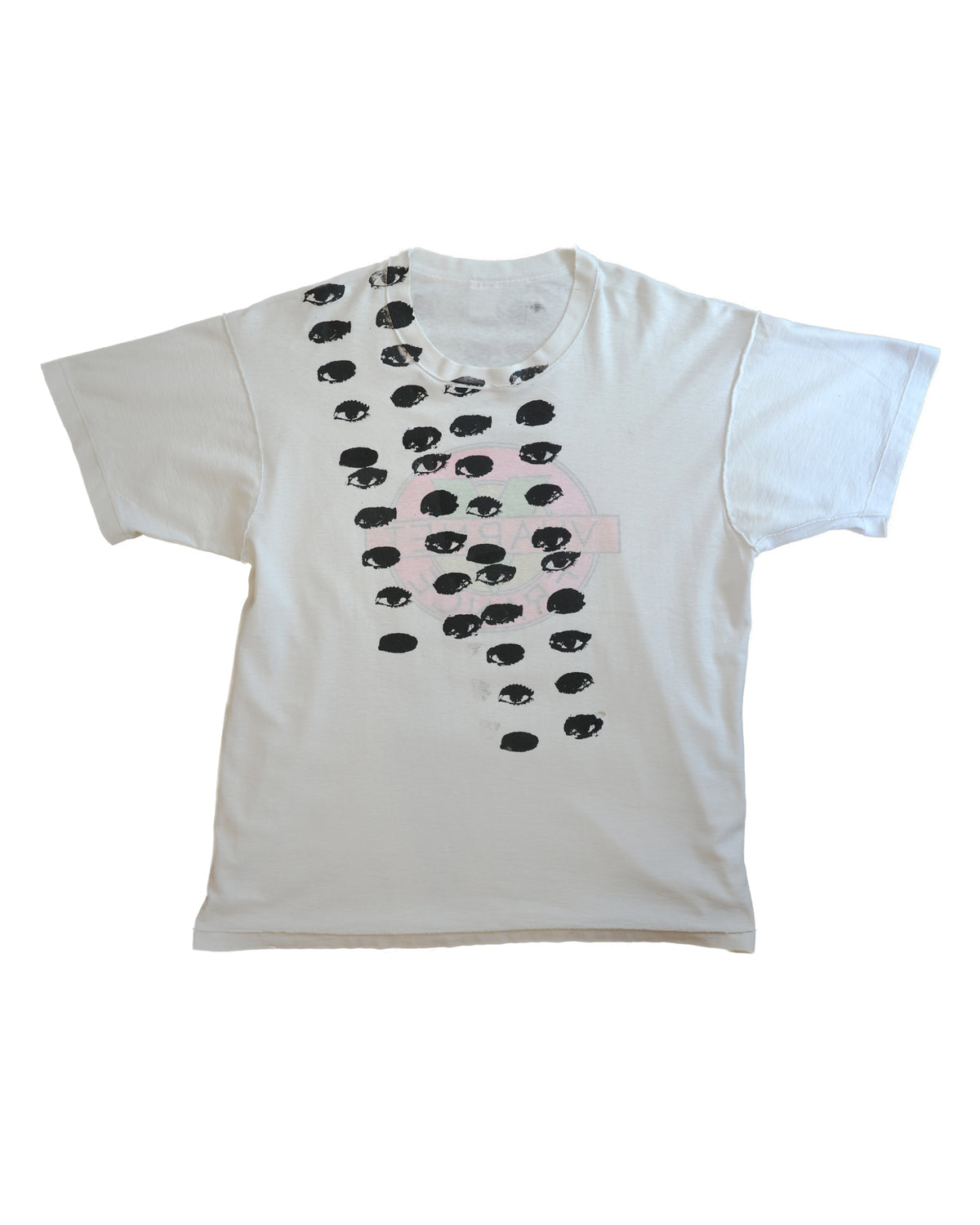 90s inside out hand screen printed T-shirt 125
