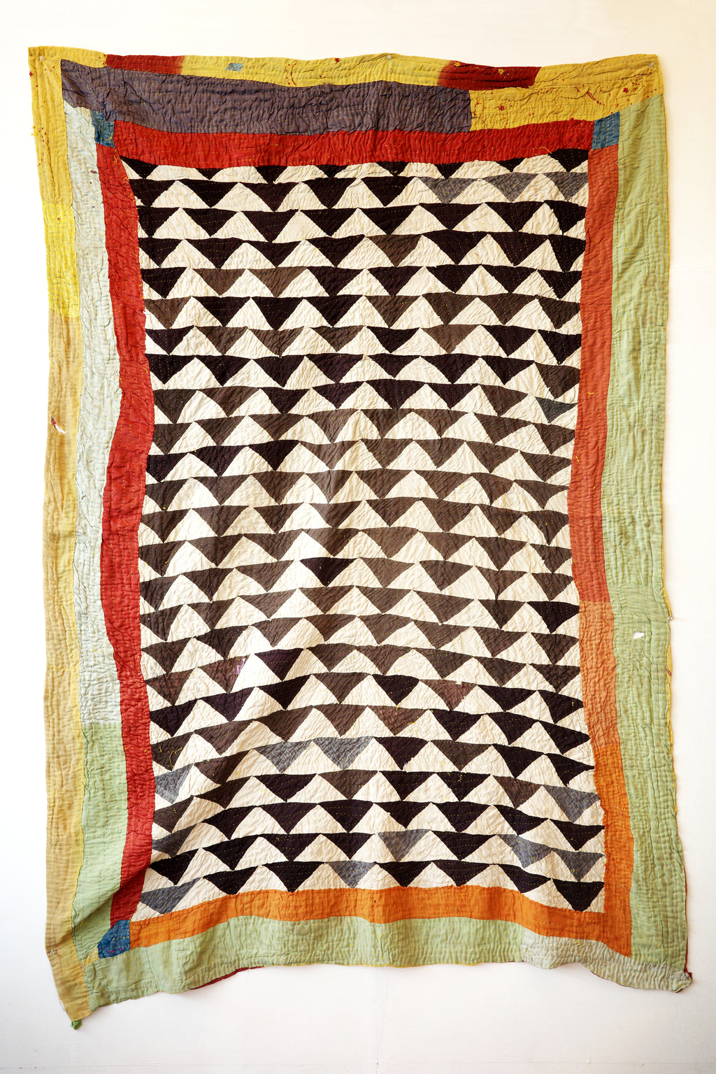 Hand-stitched Ralli Quilt #112