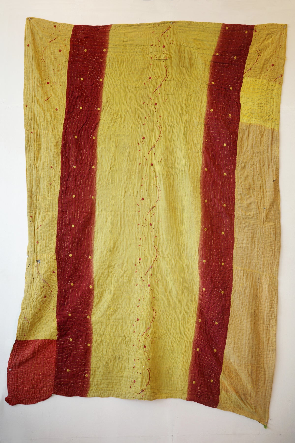 Hand-stitched Ralli Quilt #112