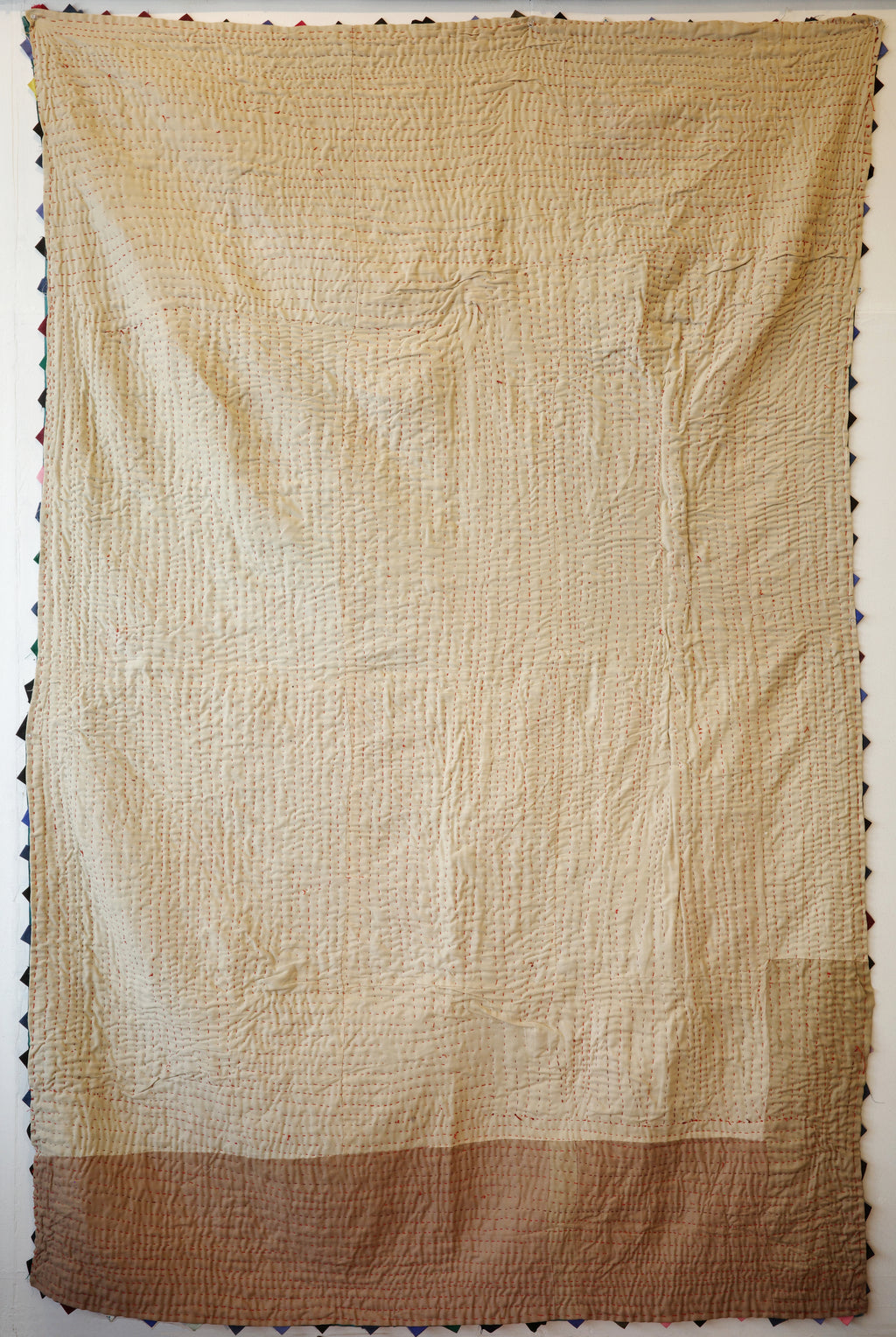 Hand-stitched Ralli Quilt #114