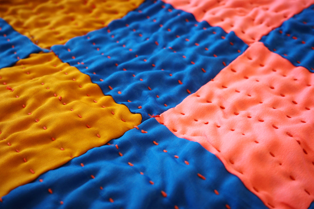Hand-stitched Ralli Quilt #116