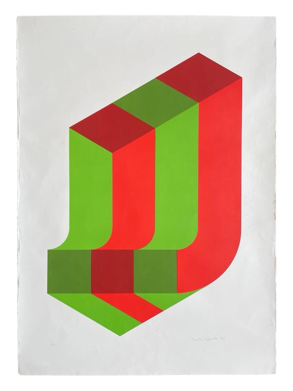 U – silkscreen prints