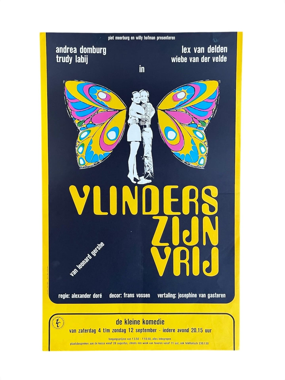 Vlinders zijn vrij (Butterflies Are Free) / Frans Vossen