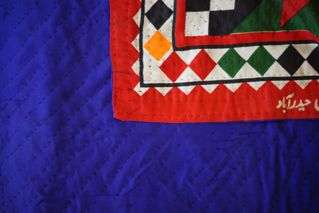 Hand-stitched Ralli Quilt #117