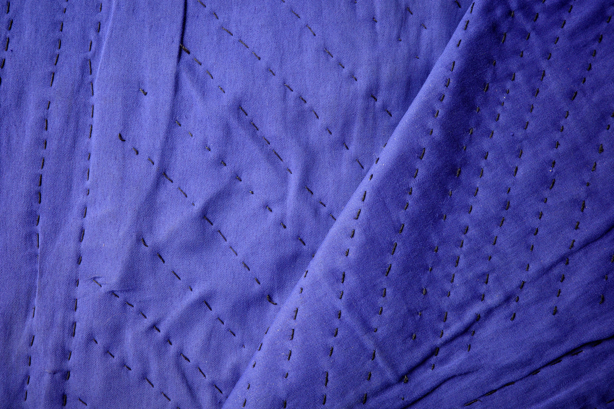 Hand-stitched Ralli Quilt #117